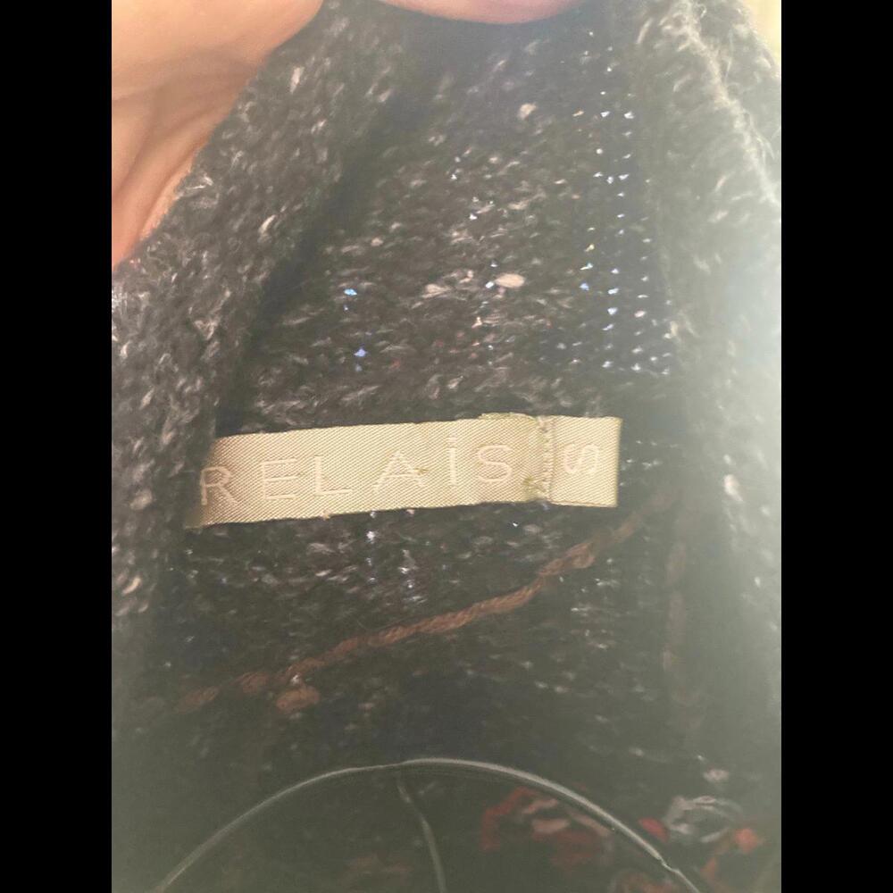 Gorgeous Embroidered Button Up Sweater Colorful - image 5